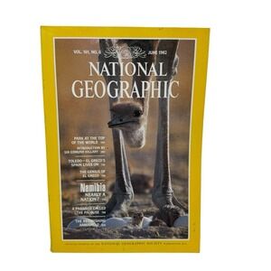 Vintage National Geographic Magazine June 1982 Namibia Toledo El Greco‎ Palouse